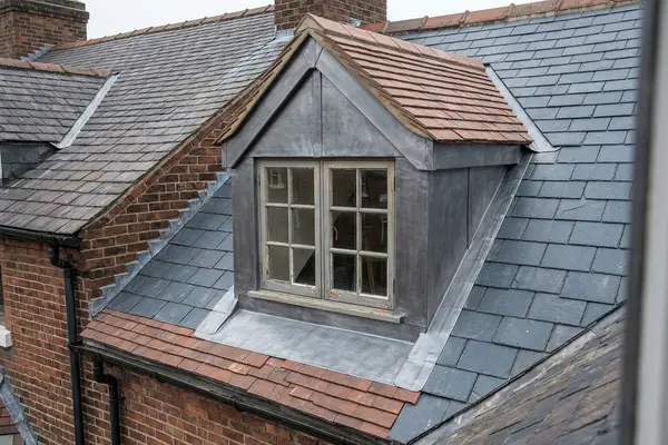 Illustration of roofing leadwork