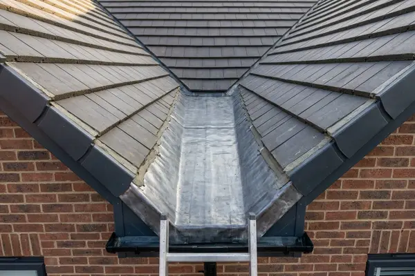 Illustration of roofing leadwork
